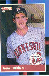 1988 Donruss Baseball Cards    564     Gene Larkin RC*